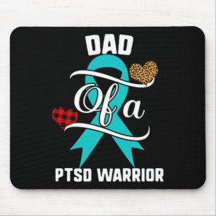 Dad Ptsd Awareness Leopard Post-traumatic Stress D Mouse Mat