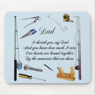 DAD QUOTE MOUSE MAT