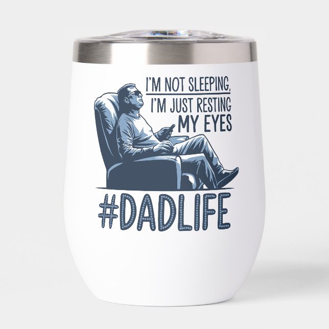 Dad resting eyes funny quote gift (Front)