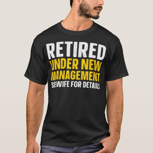  Dad Retiree Retired People T-Shirt (Front)