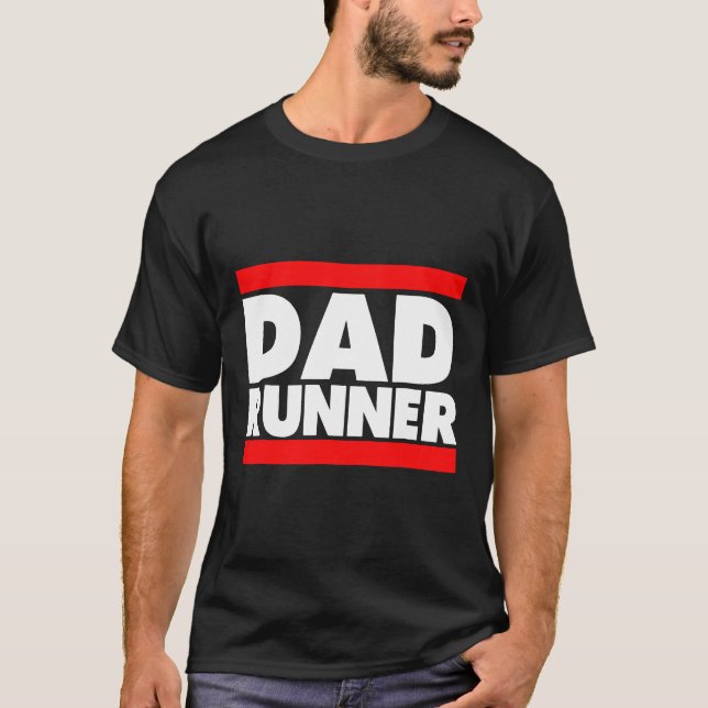 Dad Runner Rap Inspired Running Tshirt Men (Front)