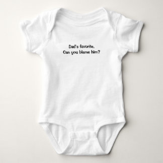 Dad’s Favourite - Funny Baby Bodysuit Gift