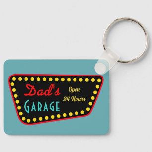 Dad’s Garage Keychain Gift