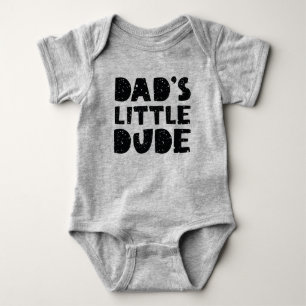 Dad’s Little Dude Baby Bodysuit