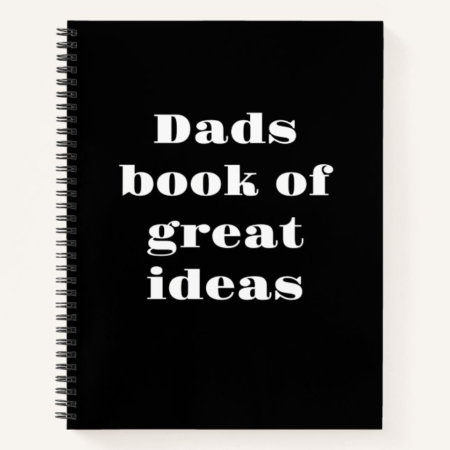 Dad’s  notebook (Front)