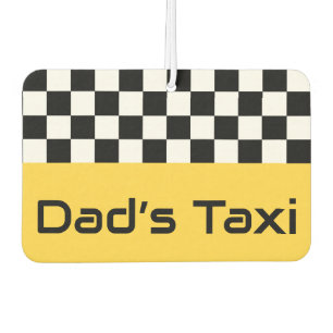 Dad’s Taxi Car Auto Air Freshener Gift