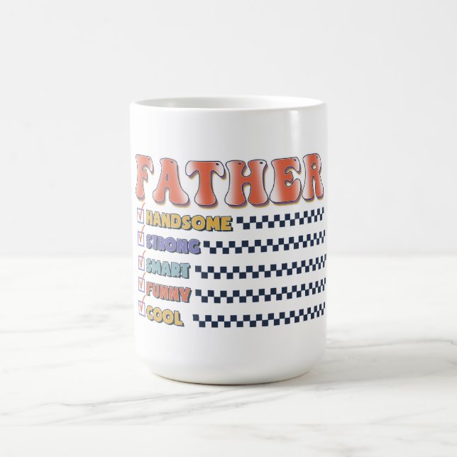 Dad’s Ultimate Stamp of Approval Mug (Center)