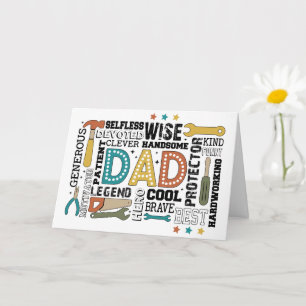 Dad’s Ultimate Toolkit: Built with Love & Strength Card