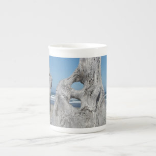 Dad said Real Men drink Tea! mugs Ocean Waves Blue