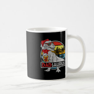 Dad Saurus T Rex Dinosaur Family Matching Xmas Chr Coffee Mug