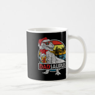 Dad Saurus T Rex Dinosaur Family Matching Xmas Chr Coffee Mug