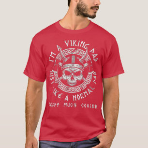 Dad Scandinavia Fathers Day Viking  T-Shirt