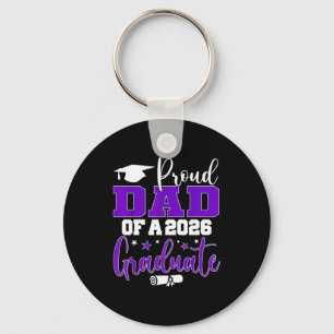 Dad senior 2026 proud dad of a class of 2026 key ring