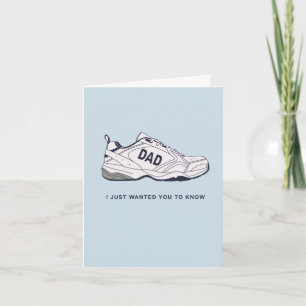 Dad Shoes Father's Day Card