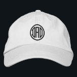 Dad Simple Modern Typography Custom<br><div class="desc">Dad Simple Modern Typography Custom Embroidered Baseball Cap features the simple modern embroidered text "Dad". Perfect as a gift for dad for Father's Day,  Christmas,  birthday and more. Created by Evco Studio www.zazzle.com/store/evcostudio</div>