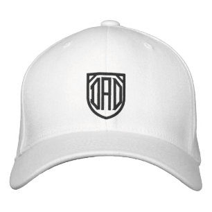 Dad Simple Modern Typography Custom Embroidered Hat