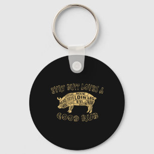Dad Smoker Myth Legend Bbq Grilling Smoking Father Key Ring