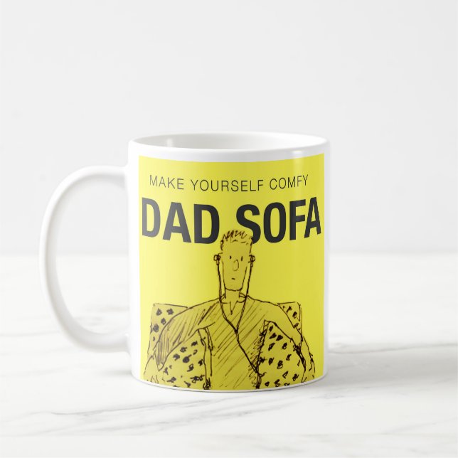 Dad Sofa Mug (Left)
