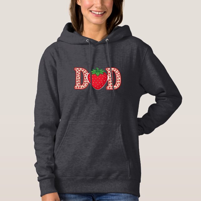 Dad Strawberry Lettering Vector Shirt Design_1 (Front)