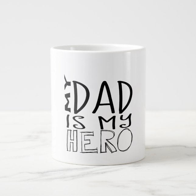 Dad Superhero mug (Front)