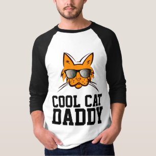DAD T-Shirts, COOL CAT DAD T-Shirt