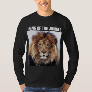 DAD T-SHIRTS, KING OF THE JUNGLE LION T-Shirt