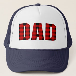 Dad Tartan Pattern-Christmas Gift  Trucker Hat