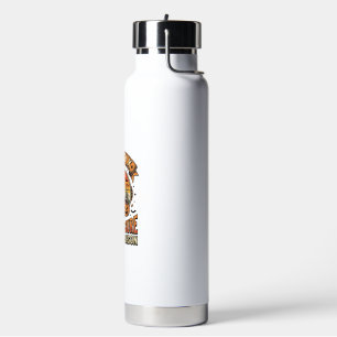 Dad Tax Funny Halloween Skeleton Candy_1 Water Bottle