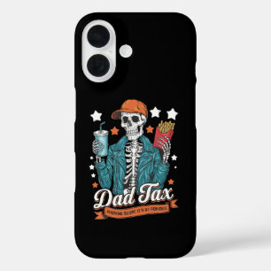 Dad Tax Making Sure It's Not Poison Funny Fathers  iPhone 16 Case
