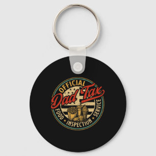 Dad Tax Making Sure It's Not Poison Usa Flag Dad T Key Ring