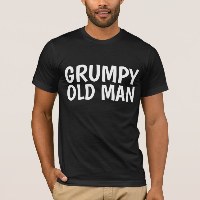 DAD TEES GRUMPY OLD MAN T-SHIRTS (Front)