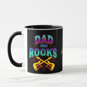 DAD THAT ROCKS! Guitars Mug