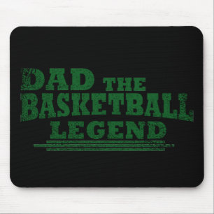 dad the basketball legend mouse mat