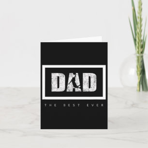 Dad The Best Ever Bysketbyll  Card