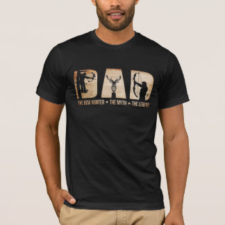 Dad The Bow Hunter Myth Legend Hunting Gift T-Shirt
