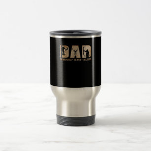 Dad The Bow Hunter Myth Legend Hunting Gift Travel Mug