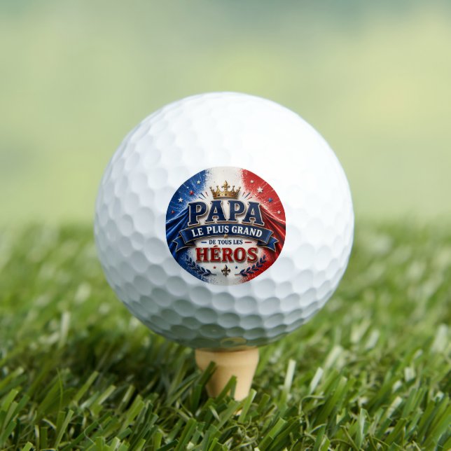 Dad, The Greatest Hero of All Golf Balls (Insitu Tee)