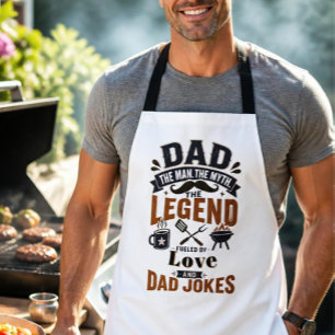 Dad The Man The Myth The Legend Apron