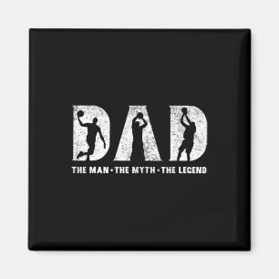 Dad The Man The Myth The Legend Father's Day Magnet