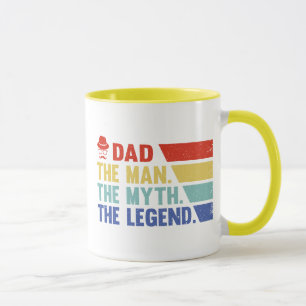 Dad. The Man, The Myth, The Legend. Mug