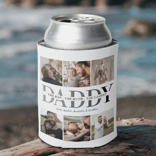 Dad The Man The Myth The Legend Photo Can Cooler