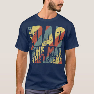 Dad The Man The Roofer The Legend T-Shirt