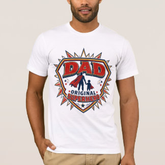 Dad The Original Superhero Father's Day T-Shirt