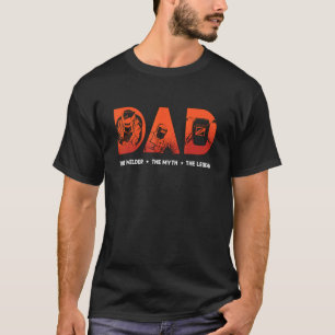 Dad The Welder The Myth The Legend Cool Welding Da T-Shirt