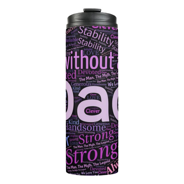 Dad Thermal Tumbler (Front)