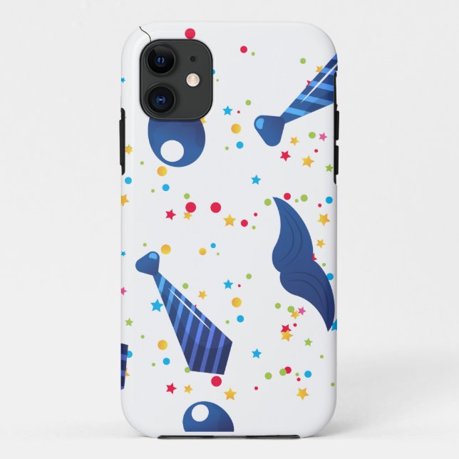 Dad tie blue colour Case-Mate iPhone case (Back)