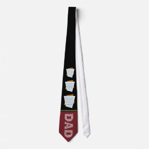 Dad Tie Photo Template - Three Photos