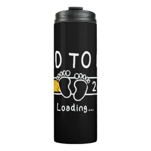 Dad To Be 2025 Dad est 2025 Daddy To Be Promoted t Thermal Tumbler