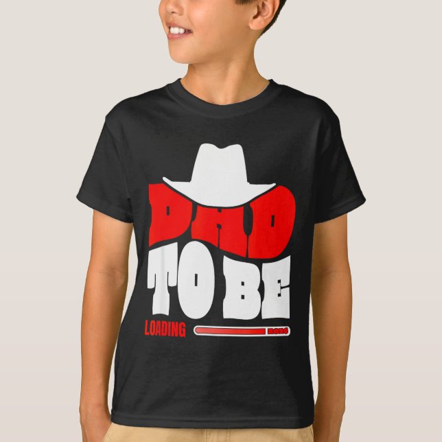 Dad To Be 2026 Dad Loading Funny New Dad  T-Shirt (Front)