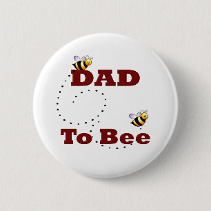 Dad to Be 6 Cm Round Badge